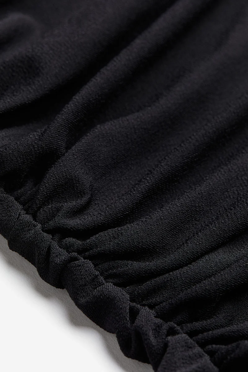 H&M  Gathered turtleneck dress for Women | Best Price UAE