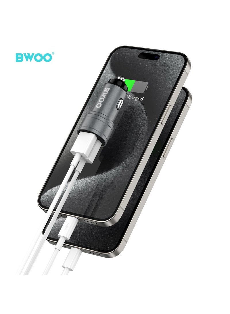 BWOO 12W Dual Port Car Charger - Image 4