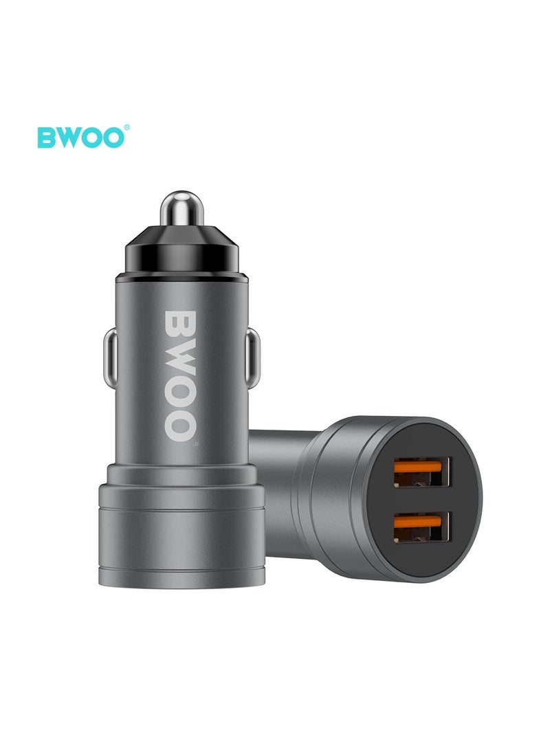 BWOO 12W Dual Port Car Charger - Image 3