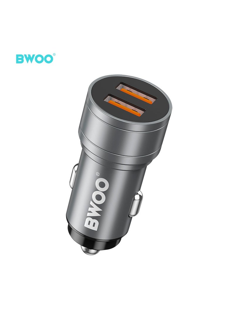 BWOO 12W Dual Port Car Charger - Image 1