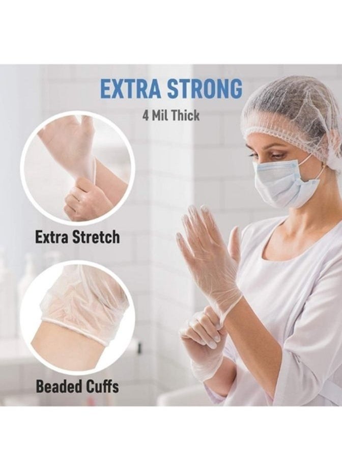 Generic 100-Piece High Quality Powder Free Vinyl Disposable Gloves  - Image 4