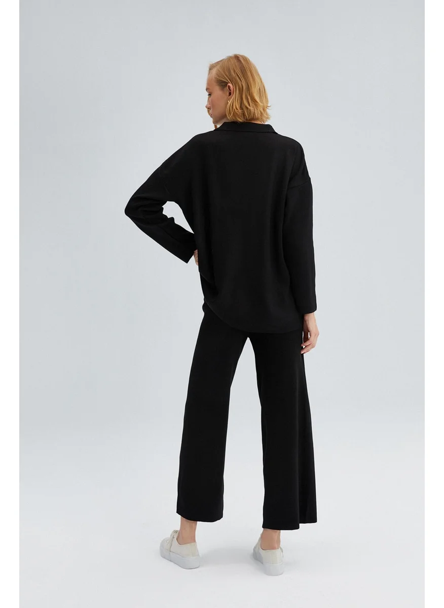 تاتشي Polo Collar Knitwear Set