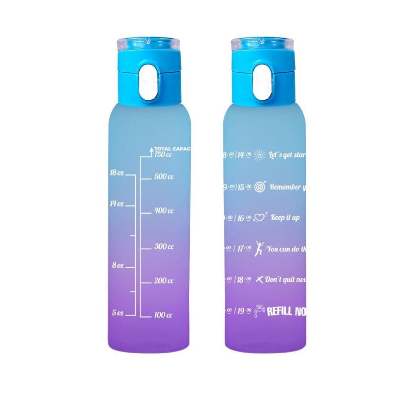 Herevin 750 cc Double Painted Water Bottle with Hanger-160-Special Polybag - Image 5