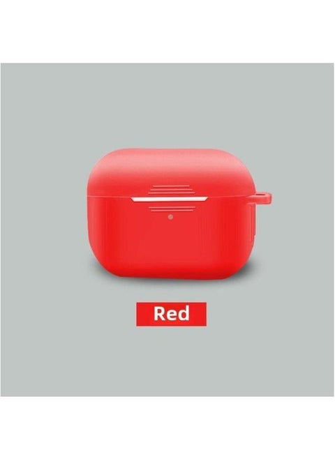 Protective Case For Airpods Pro Apple Third Generation Airpodspro2 Wireless Headset Silicone Case-Color:1795C Red-Applicable Model:Airpods Pro2 (without Ears, One-piece)