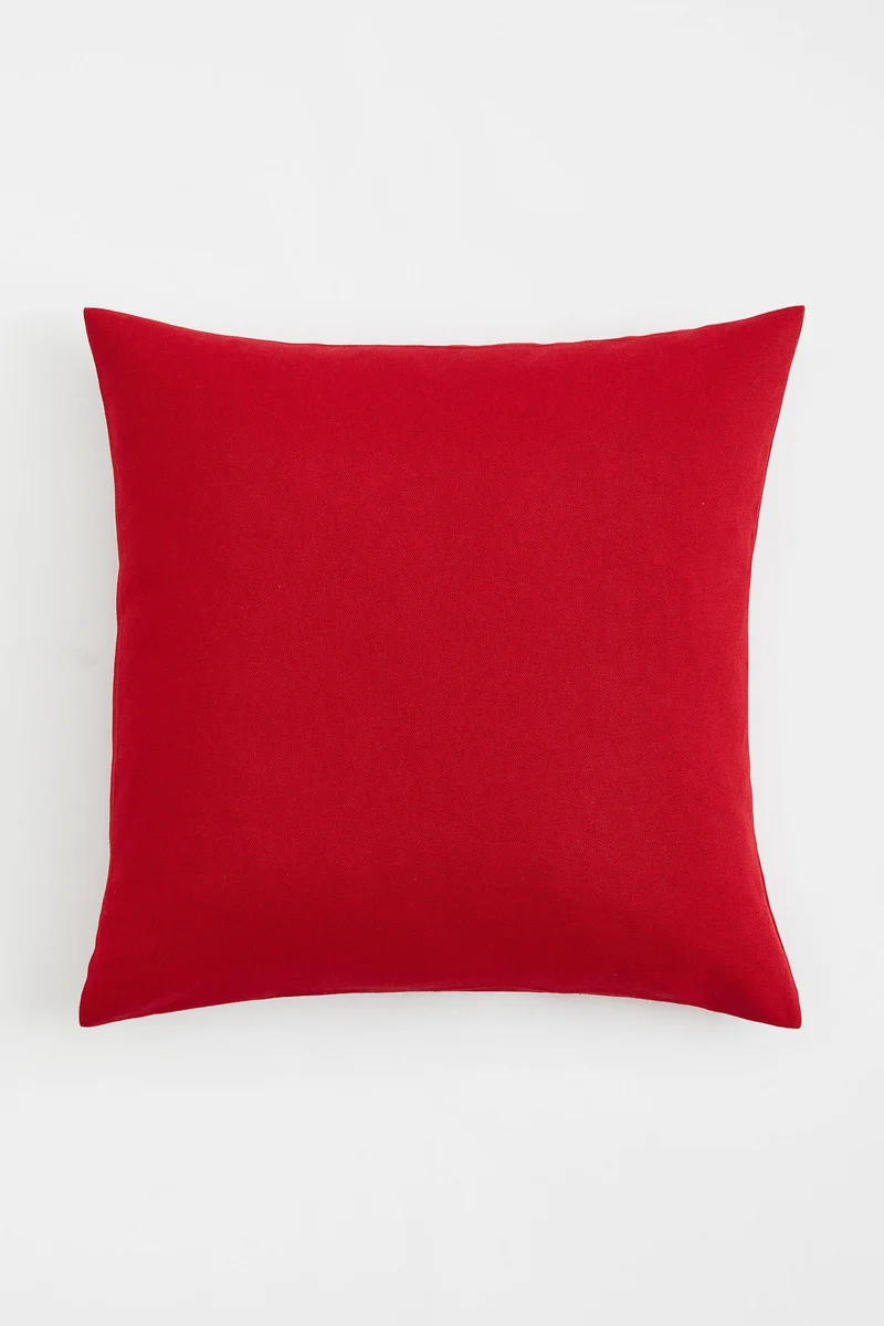 اتش اند ام Cotton Canvas Cushion Cover