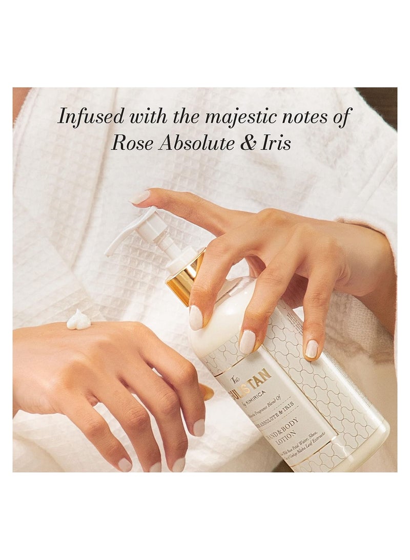 كيميريكا Kimirica The Gulistan لوشن مرطب لليدين والجسم | 100٪ نباتي وخالي من البارابين مع جودة ماء الورد للرجال والنساء - Image 4