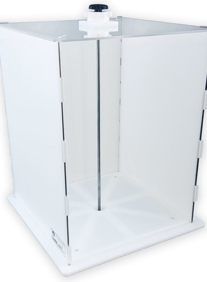 CAKESAFE حامل كعكة CakeSafe القابل لإعادة الاستخدام، حامل كعكة بلاستيكي شفاف (14W x 22H) - Image 5