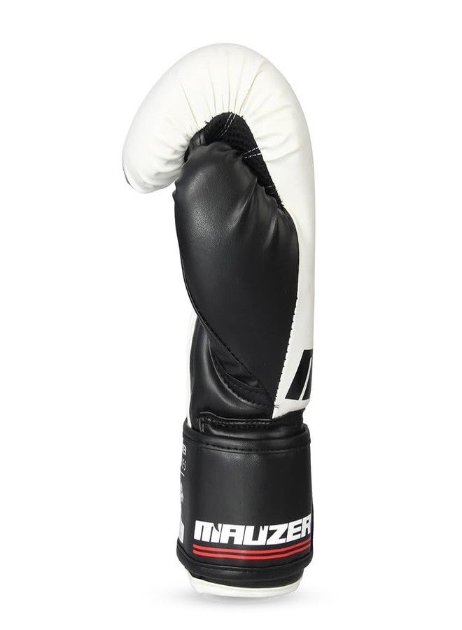 Mauzer Tribal Shadow Fighter Boxing Gloves with Plain Hand Wraps Combo for Training & Sparring, Injected EIA Foam, Breathable Ventilated Palm, Thumb Lock, Velcro Cuff, Men & Women - Image 2