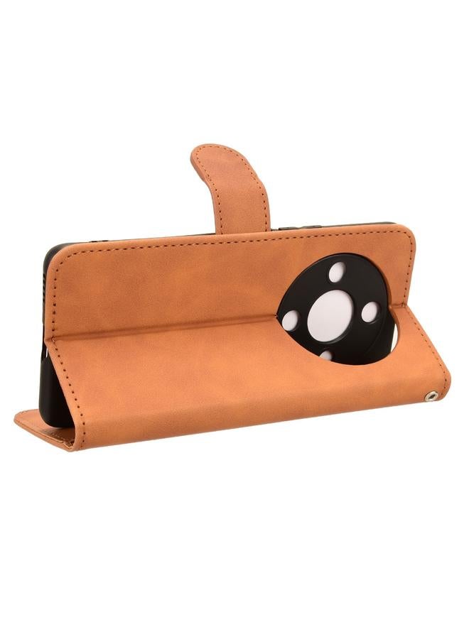 اس-توب جراب هاتف Honor X9b من الجلد المرن القابل للطي مع ملمس مغناطيسي - Image 5