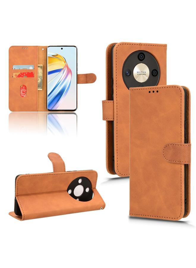 اس-توب جراب هاتف Honor X9b من الجلد المرن القابل للطي مع ملمس مغناطيسي - Image 1