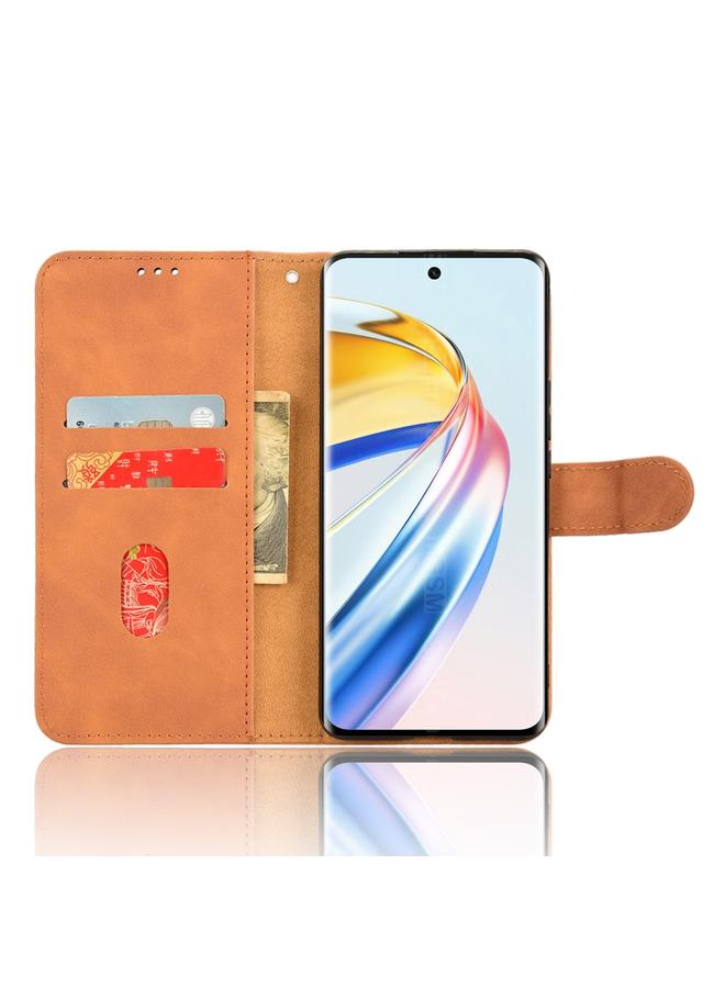 اس-توب جراب هاتف Honor X9b من الجلد المرن القابل للطي مع ملمس مغناطيسي - Image 4