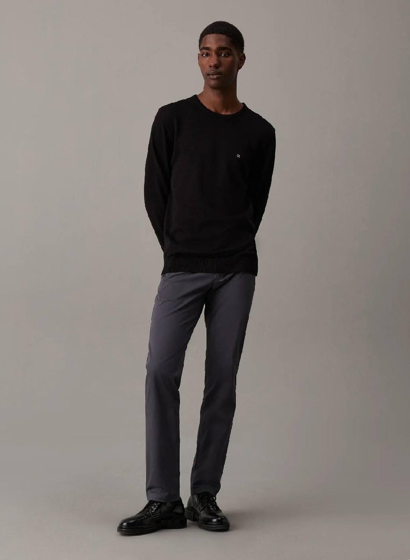 CALVIN KLEIN Cotton Silk Jumper - Image 4