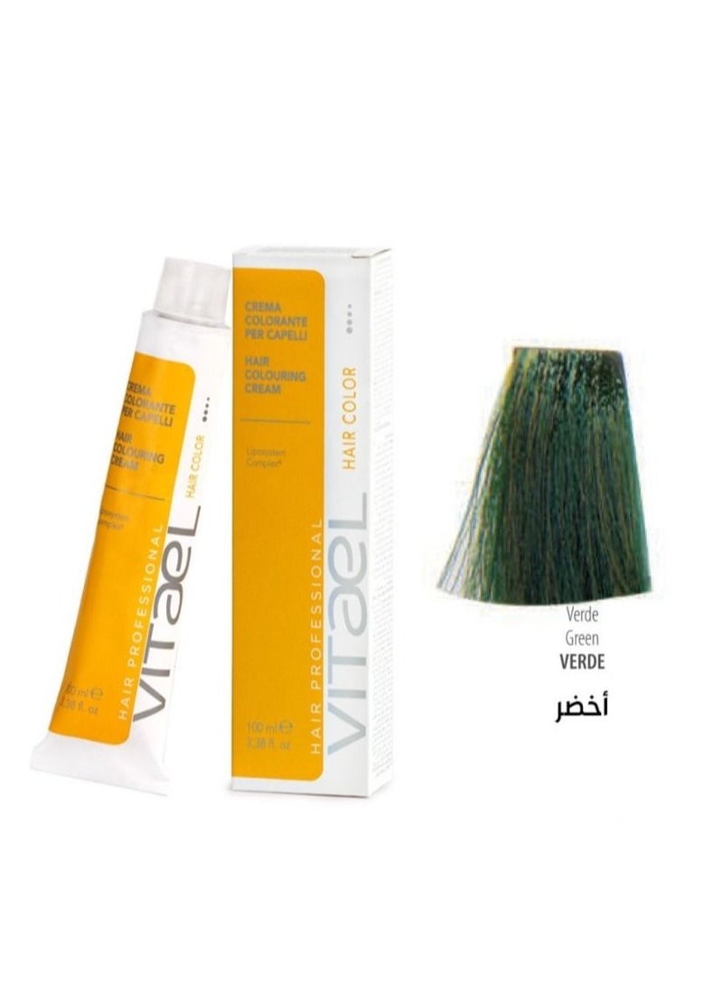 فيتال صبغة شعر اخضر 100 مل - Image 1