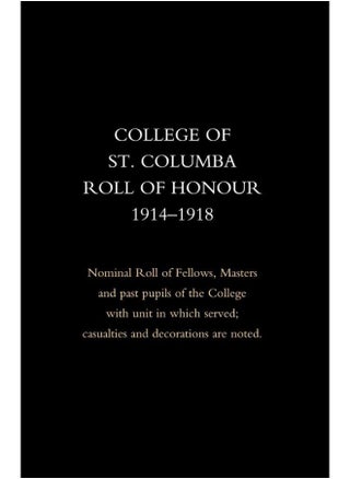 College of St Columba Roll of Honour 1914-18 - pzsku/ZFEA74EA7627CA4EC1DB6Z/45/1748329260/eab2927d-2bd1-4675-aba2-8f579e98b24f