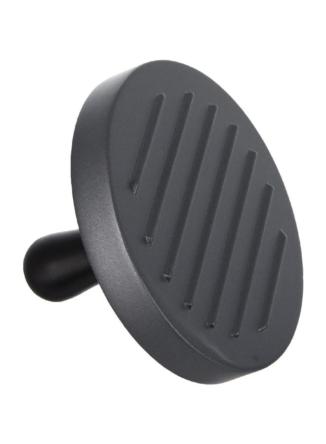 غيفو مكبس البرجر مطلية بالزنك بقالب محزز للشواء باللون الأسود 89419 - Image 3