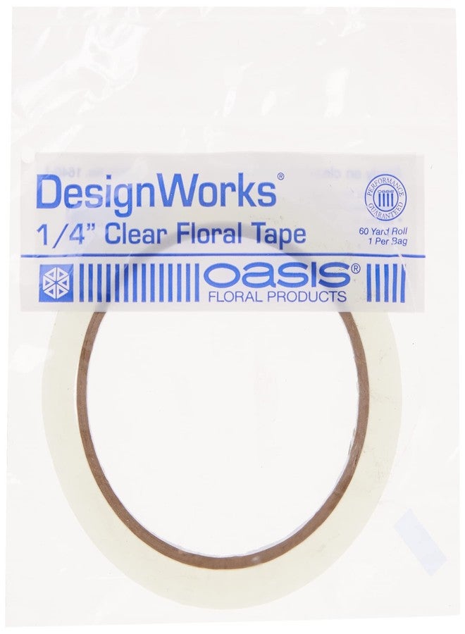 Oasis Clear Floral Tape - 1/4w 60 yrd. Roll by Smithers Oasis - Image 4
