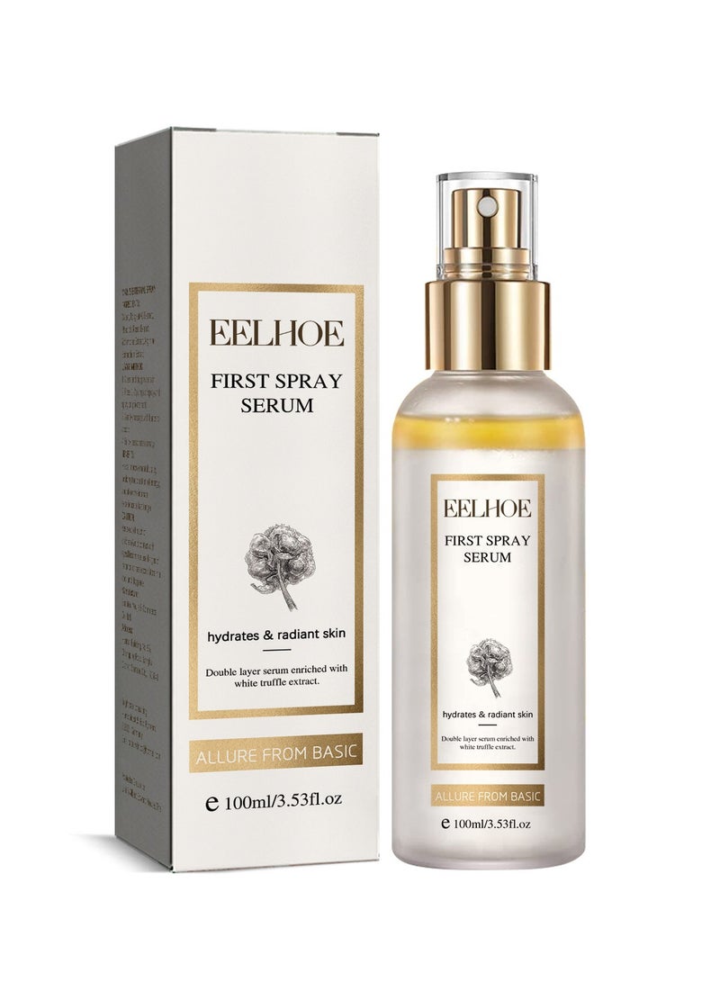 إيلهو مصل وايت ترافل فيرست بخاخ (نباتي) ، رذاذ الوجه مصل مرطب متوهج ، يرطب البشرة المتألقة 100 مل - Image 1