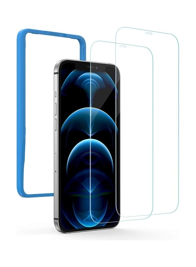 ICS Tempered Glass Screen Protector Clear/White - Image 1