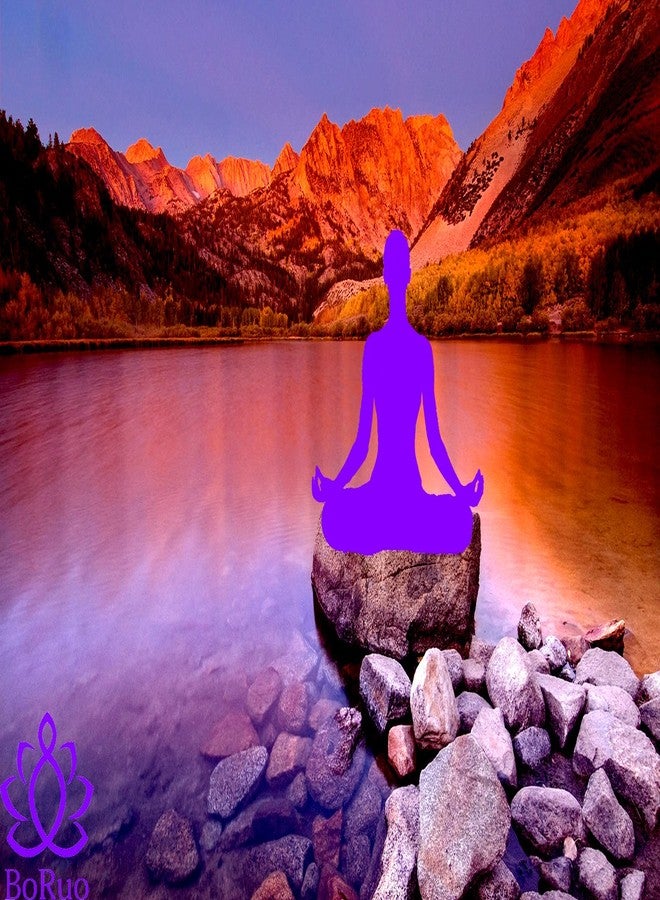 BORUO خاتم بوريو من الفضة الاسترلينية 925، زهرة اللوتس يوغا، مصقول عالي، مقاوم للتآكل، مناسب للراحة، خاتم زفاف بحجم 2 مم، حجم 8 - Image 4