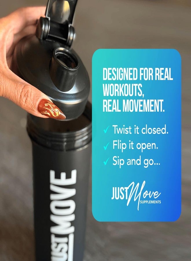 Just Move 12 oz. Shaker Cup - Image 2