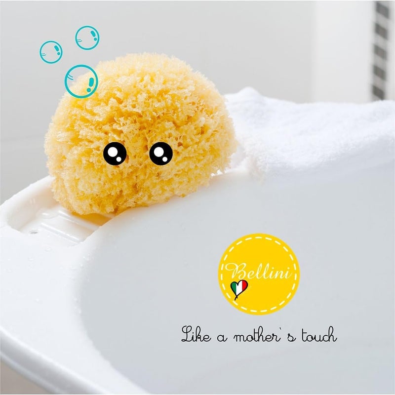 Bellini Premium Natural Honeycomb Sea Sponge – 18 cm – Made from Natural Sea Sponge – Hypoallergenic Baby Bath Sponge – Biodegradable, Eco-Friendly & Gentle for Newborns and Delicate skin - Image 2