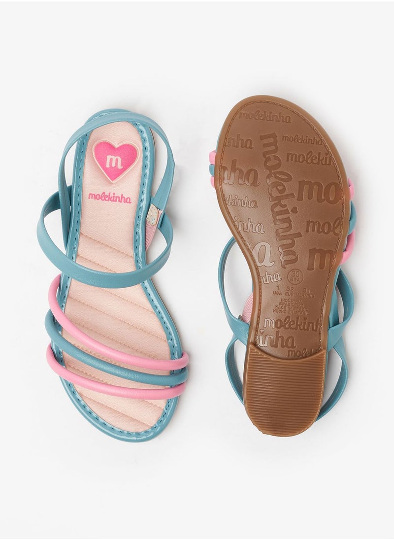 MOLEKINHA - Youth Baylee Back Strap Sandals - Image 1