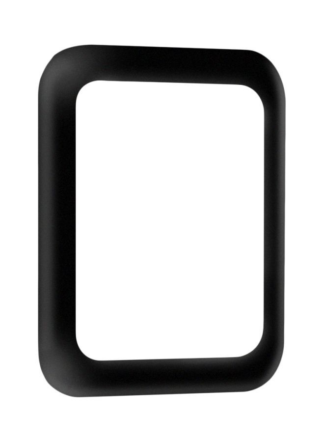 NIBEMINENT Tempered Glass Screen Protector For Apple iWatch Series 3 38 mm 4.0x3.4x0.2centimeter Black  - Image 1