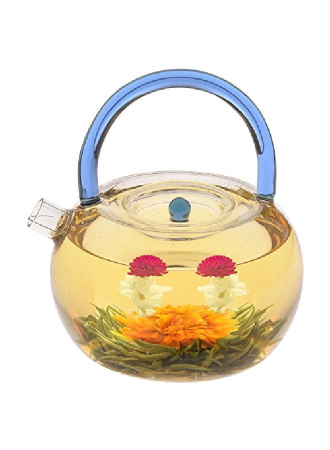 Teabloom شاي الأزهار للاحتفال 12 نوعًا متنوعًا من شاي التوت المتفتح الشاي الأخضر الممتاز + التوت البري والتوت الأزرق وتوت الأساي والفراولة - Image 5