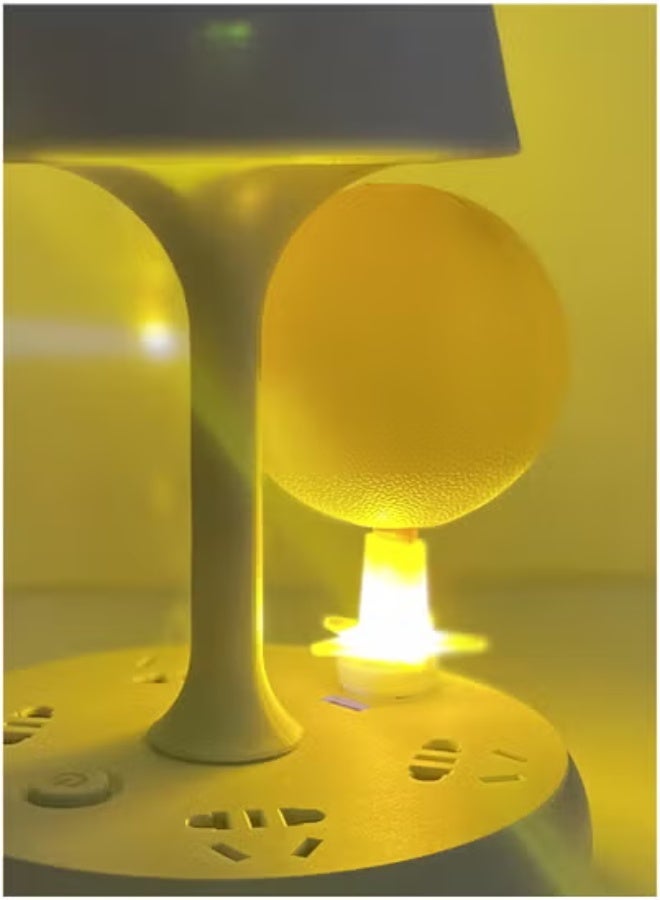 3 Pack Fruit Fly Traps, Sticky Fruit Fly Trap Balls, Flying Insect Trap, Luminous Fly Trap Balls for Flower Pots, Balconies, Courtyards, Orchards, Kitchens - Image 2