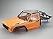 LAFEINA RC Crawler Body Cab BackHalf Cage Body Shell for 110 RC Crawler TRX4 SCX10 90046 AT4 GEN 8 Scout II Orange - Image 2