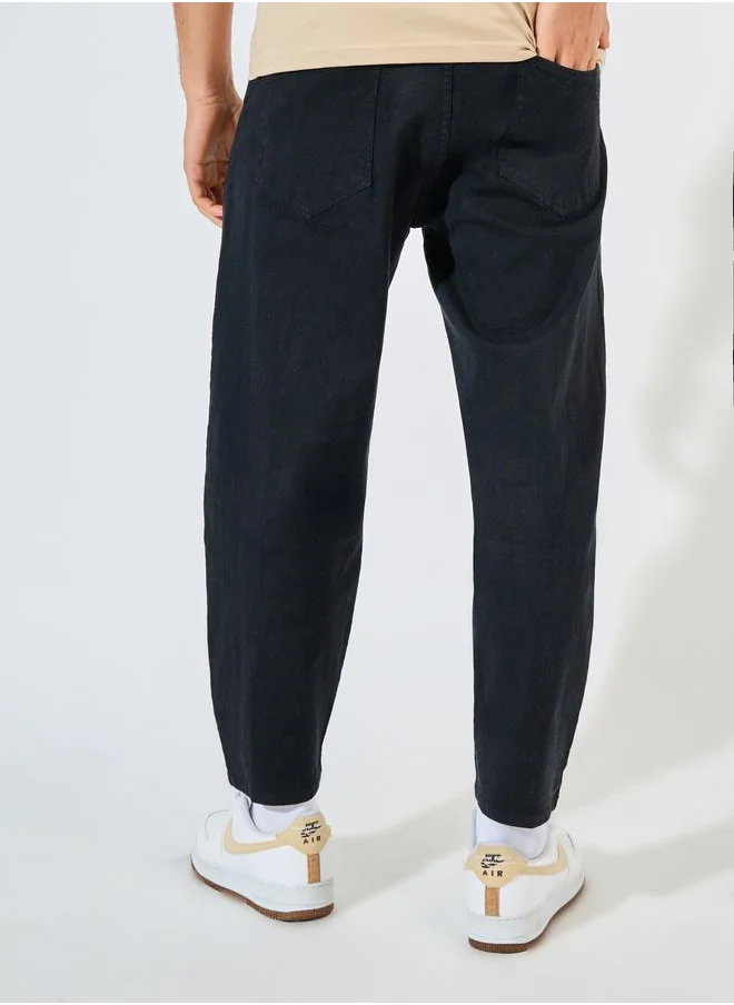 Styli Cotton Stretch Tapered Fit Jeans