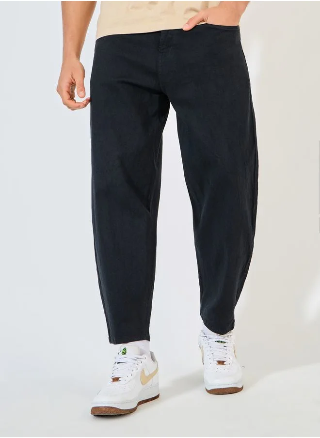 Styli Cotton Stretch Tapered Fit Jeans