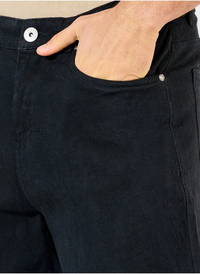 Styli Cotton Stretch Tapered Fit Jeans