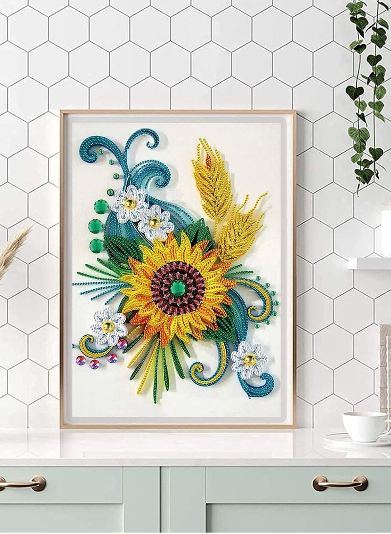 Y&D 5D Diamond Painting Kits for Adults Kids Beginner, Special Shape Rhinestone Gift Home Wall Art Decor  - Image 2