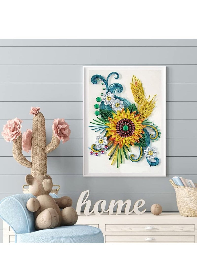 Y&D 5D Diamond Painting Kits for Adults Kids Beginner, Special Shape Rhinestone Gift Home Wall Art Decor  - Image 4