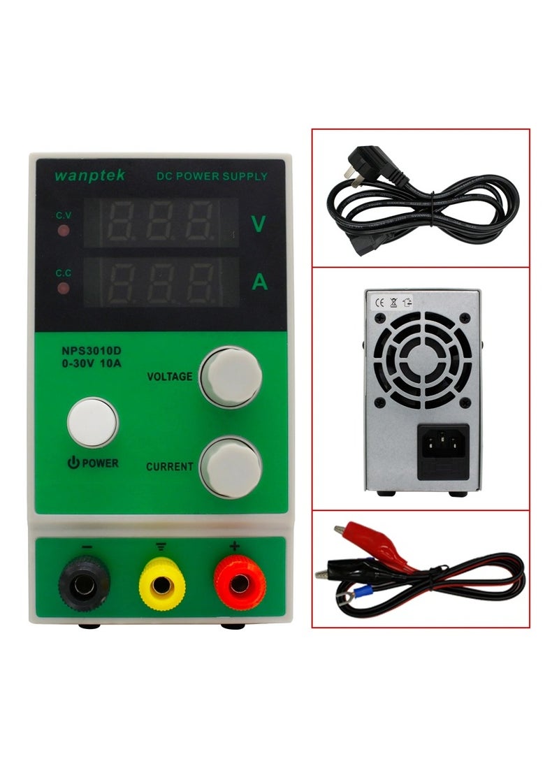 NPS3010W 0-30V/0-10A Variable DC Power Supply - Adjustable Bench Power Source