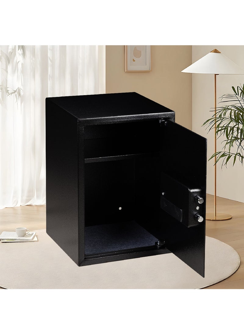 Home Box - Rubik Digital Home Safe with LED 31 x 50 x 35 cm - Image 1