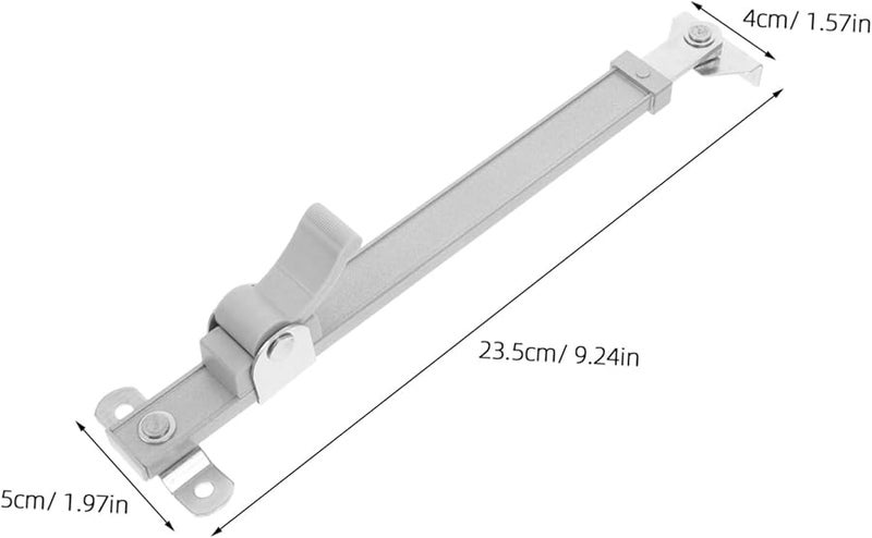 Tehaux Extendable Window Security Bar For Horizontal Sliding Windows With Limit Control - Image 3