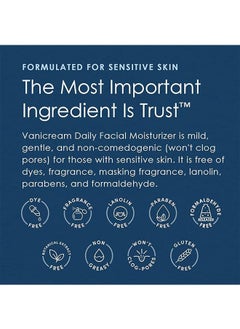 Vanicream Daily Facial Moisturizer 89ml, for Sensitive Skin  - Image 4