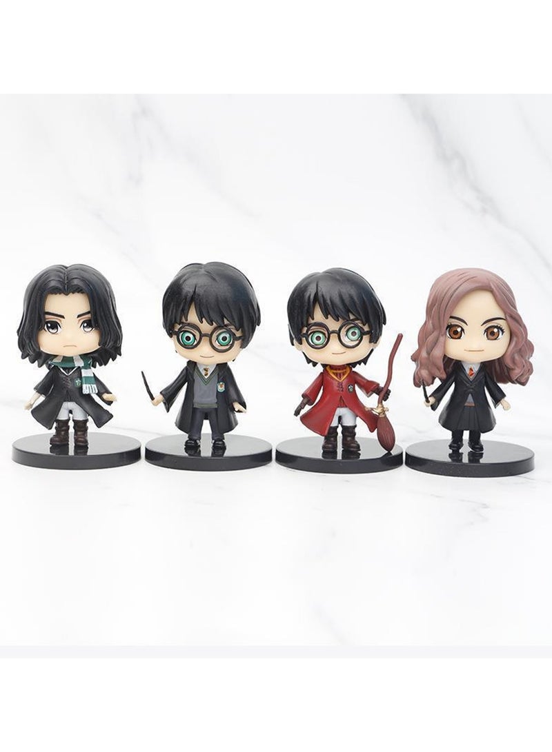 12-Piece Set Of Q Version Harry Potter Series Figures Model Ornaments Suitable For Collection And Gift ,Bag Pack - Image 3