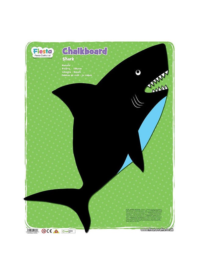 Fiesta Crafts - Chalkboard Shark - Image 1