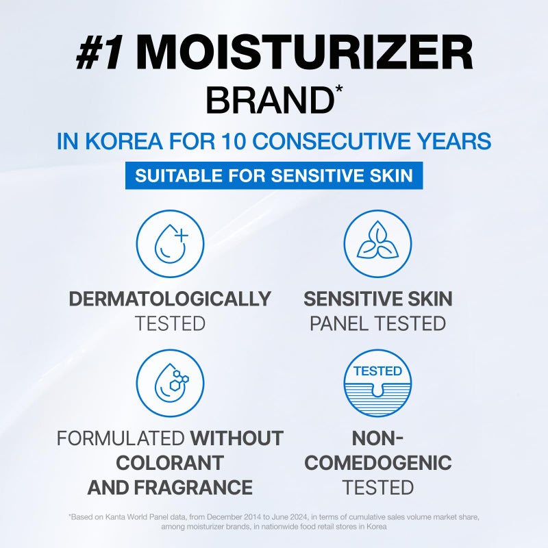 Physiogel Daily Hydrating Facial Moisturizer Lightweight Cream, 72 hrs Hydration for Dry & Sensitive Skin, Korean skin care, Fragrance-Free, Non-Comedogenic, Dermatologist-Tested, Ceramide, Squalane. - Image 2