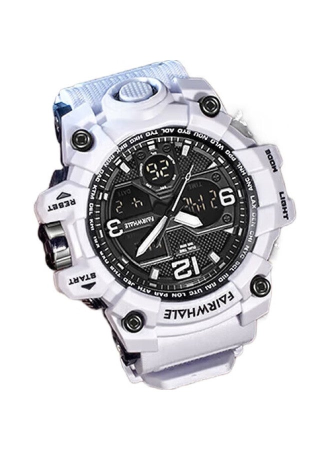 Fairwhale Uni Student Mechanical Style Children's Electronic Watch Dual Display Waterproof Luminous National Watch 4340 Back-to-school Season Gift - Image 3
