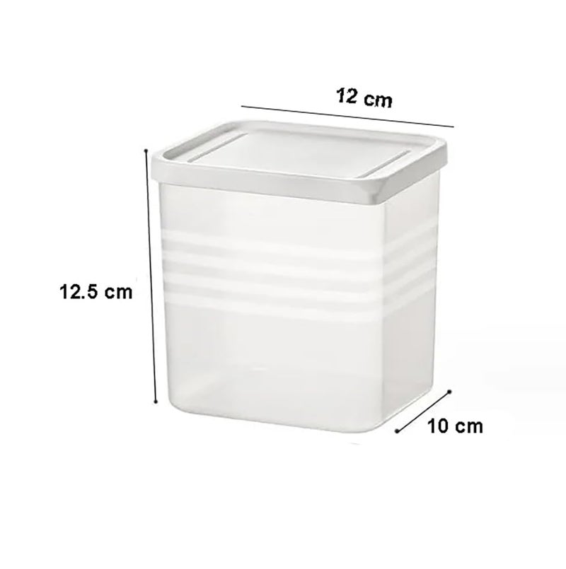 MosQuick® Fridge storage boxes 1200 ml Set of 6 with lid multipurpose containers for storage Space-saving vegetable storage box for fridge Side Door Organizer fridge organizers storage box set - Image 4