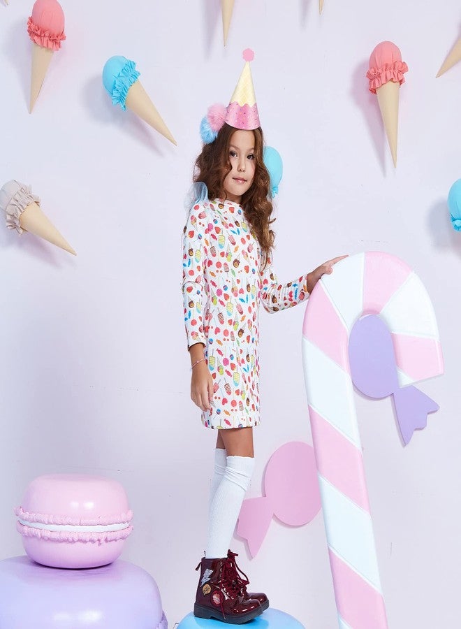 Tevxj 24PCS Ice Cream Party Hats for Happy Birthday Party Supplies Colorful Paper Ice Cream Themed Cone Birthday Hats Decorations for Kids and Adults Baby Shower Bridal Shower Favor - Image 5