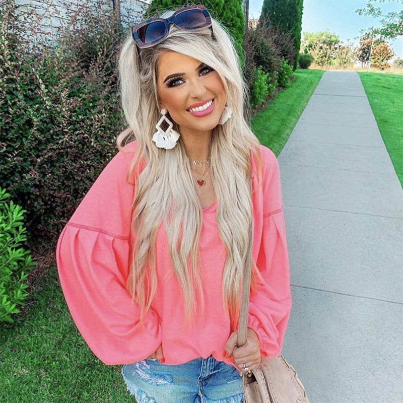 YBMYCM Long Tassel Earrings Statement Bohemian Pom Ball Handmade Drop Dangle Earrings for Women - Image 4