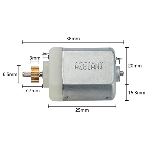 AZGIANT 12V Inner Motor Replacement 4 pcs for Car Door Lock Actuator for Ford 20062011 Focus II MK2 20082013 Mondeo 20 IV MK4 - Image 3
