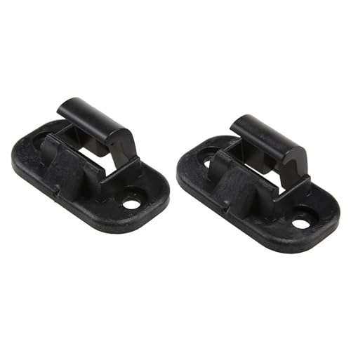 KDFUHRUI Black Sun Visor Clip Compatible with Freightliner Cascadia 20092020 for M2106 20082020 2022 for M2112Replaces Freightliner 1836267000 2pcs - Image 1