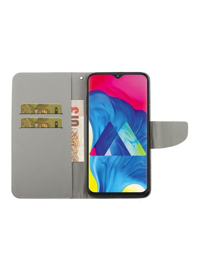 S-TOP Case For Samsung Galaxy A20 / A30 Colored Drawing Pattern Horizontal Flip Leather Case with Holder & Card Slots & Wallet & Lanyard - Image 5