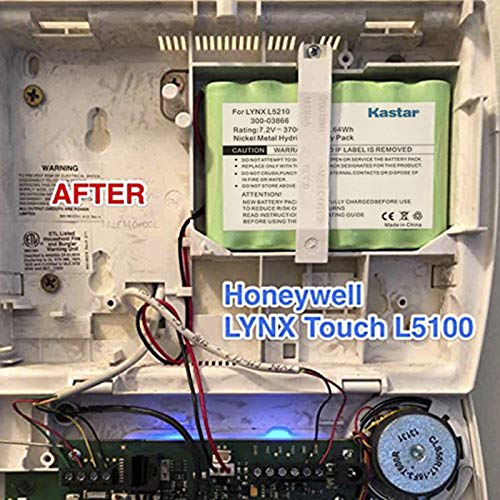 Kastar Battery Replacement for Honeywell Ademco Genuine LYNXRCHKIT-SHA Lynx Backup Battery, 300-03866, LCP500-4B, OSA214, Lynx Plus, Lynx 5100 5200 5210 5300 7000, Lyric Keypad LCP500-L Controller - Image 4
